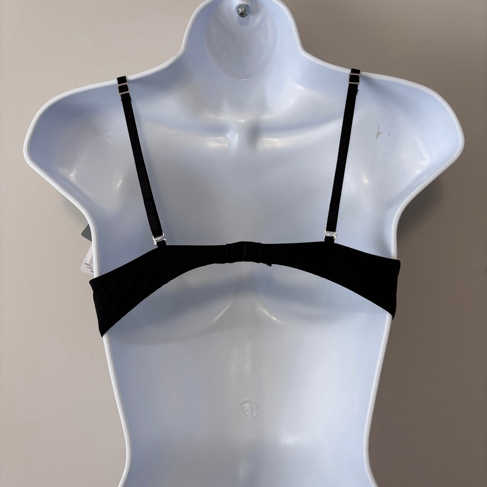 Calvin Klein Women's Medium Black Sculpt Lace Unlined Triangle Bralette NWT - Picture 5 of 8